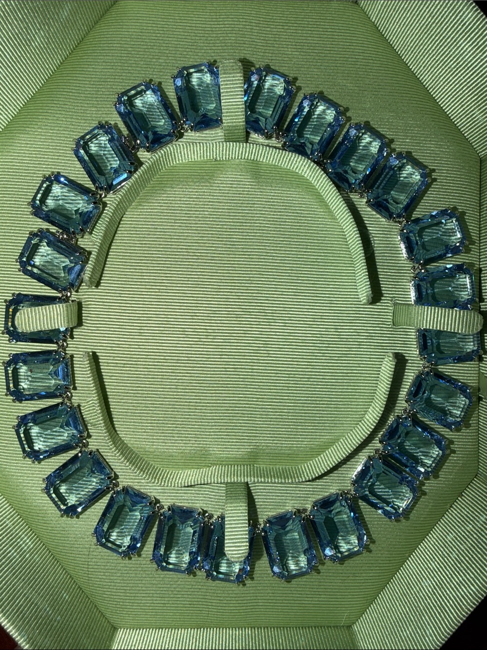 Swarovski Blue Millenia Necklace Originally $680